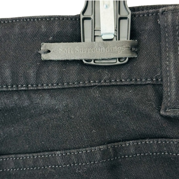 Soft Surroundings The Ultimate High Rise Slim Skinny Stretch Jeans Black Size 1X - Picture 10 of 11